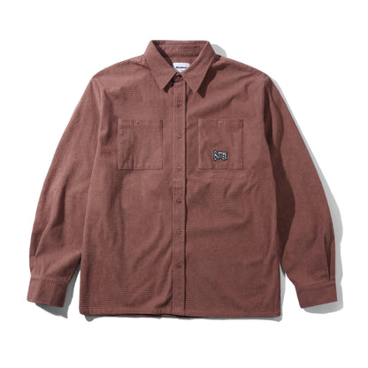Grid Cord Overshirt