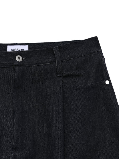 11.3Oz Non-Fade Baggy Denim Pant