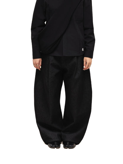 11.3Oz Non-Fade Baggy Denim Pant