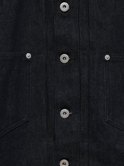 11.3Oz Non-Fade Short Denim Jacket