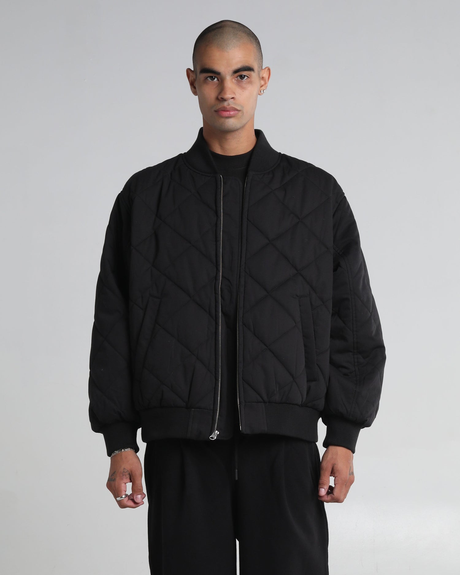 Diamond Quilted Jacket