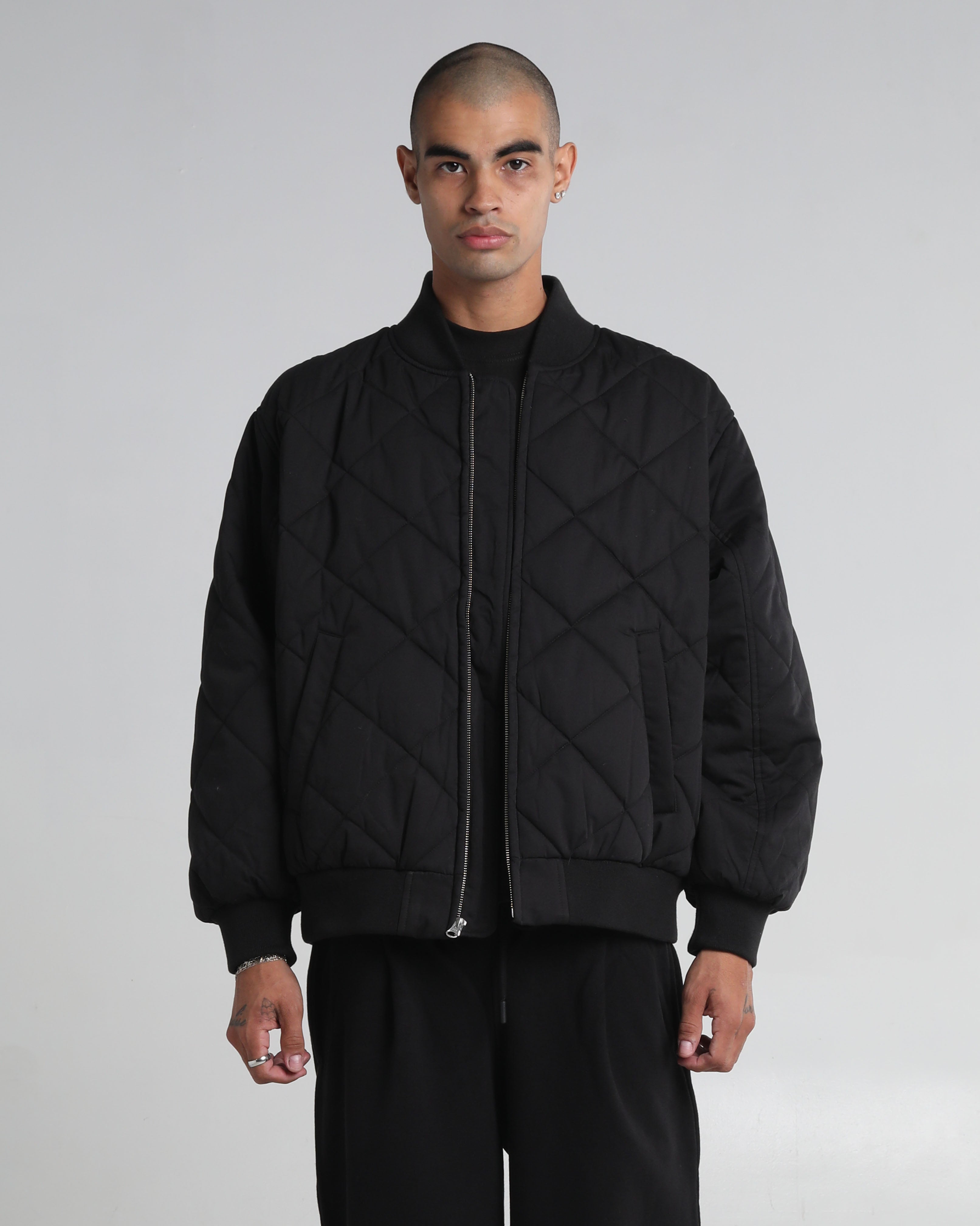 Diamond Quilted Jacket
