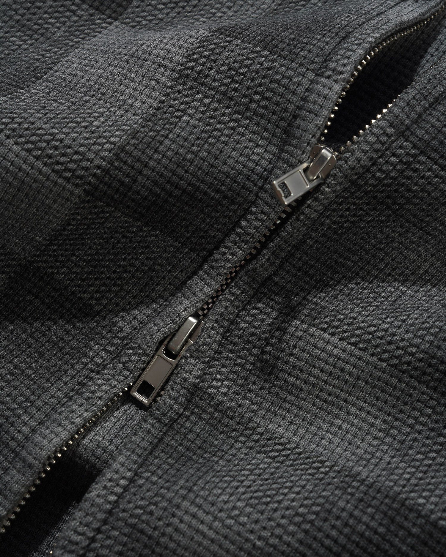 Waffle Zip-Thru Hood