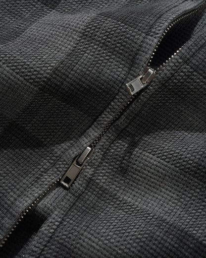 Waffle Zip-Thru Hood