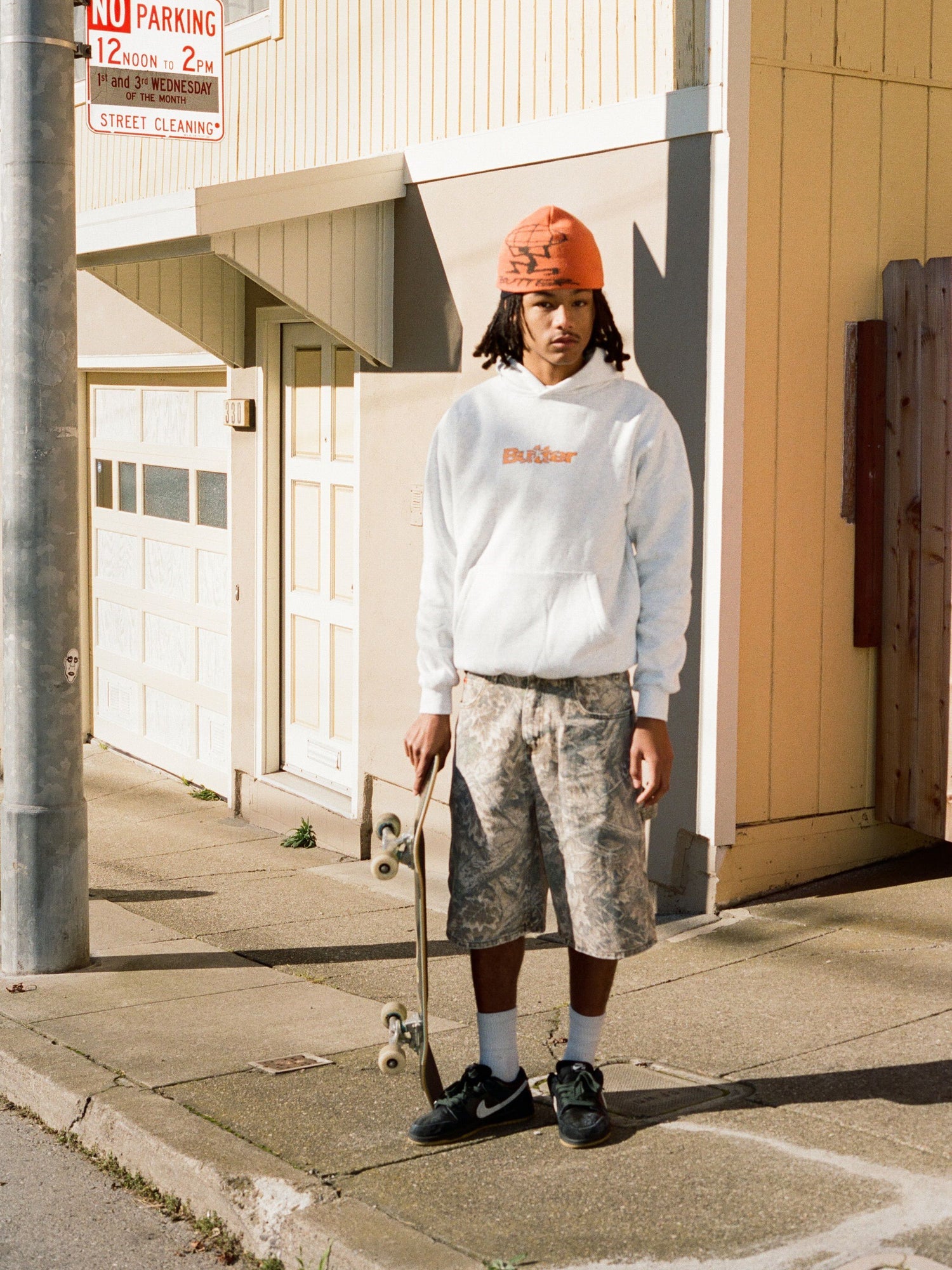 Carpenter Denim Shorts