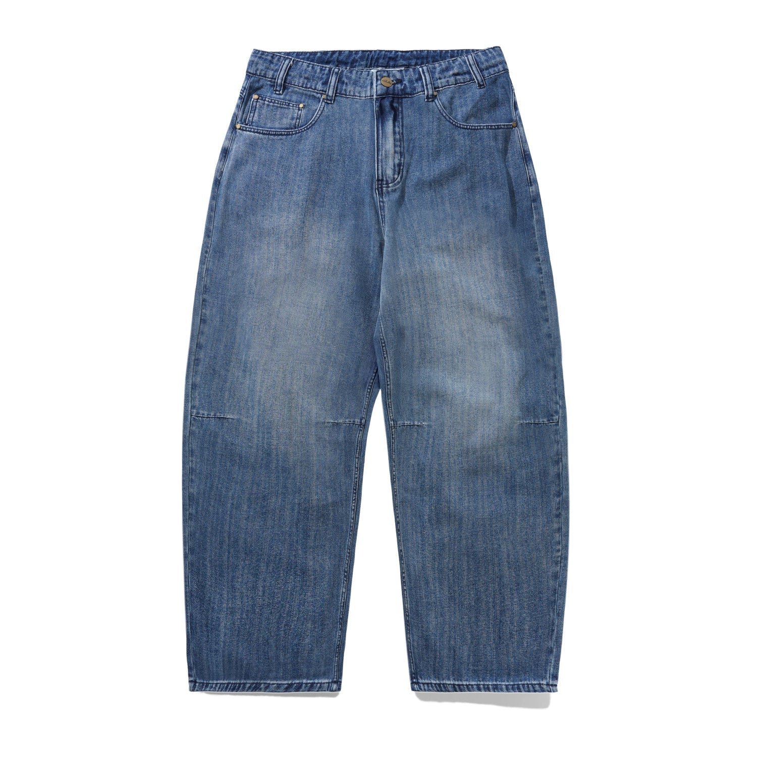 Wide Cut Denim Jeans