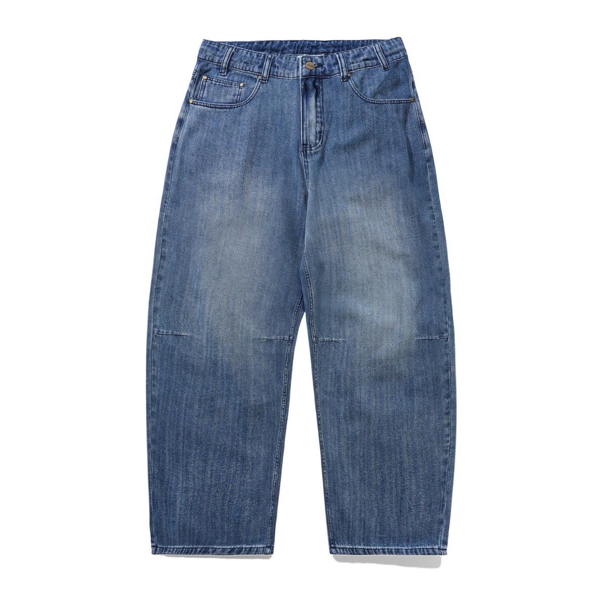 Wide Cut Denim Jeans