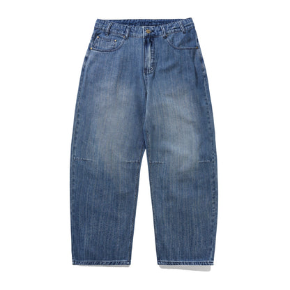 Wide Cut Denim Jeans