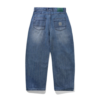 Wide Cut Denim Jeans