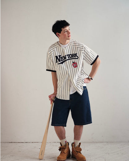 New York Cotton Baseball Jersey-🚨6/4(四)晚間8點正式發售