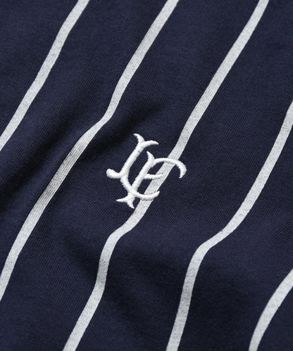 PINSTRIPE RAGLAN SLEEVE TEE