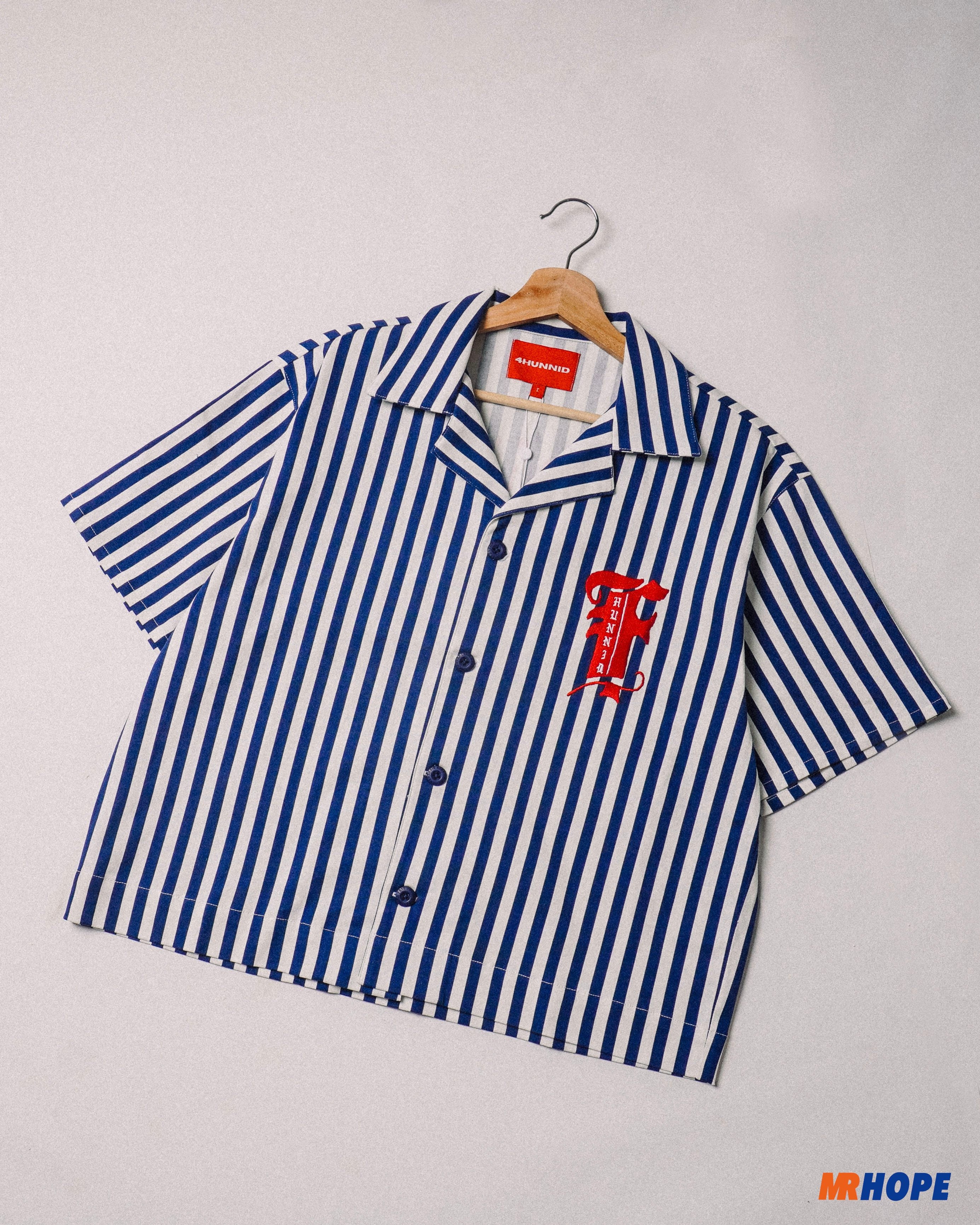 HAVANA STRIPES BUTTON UP