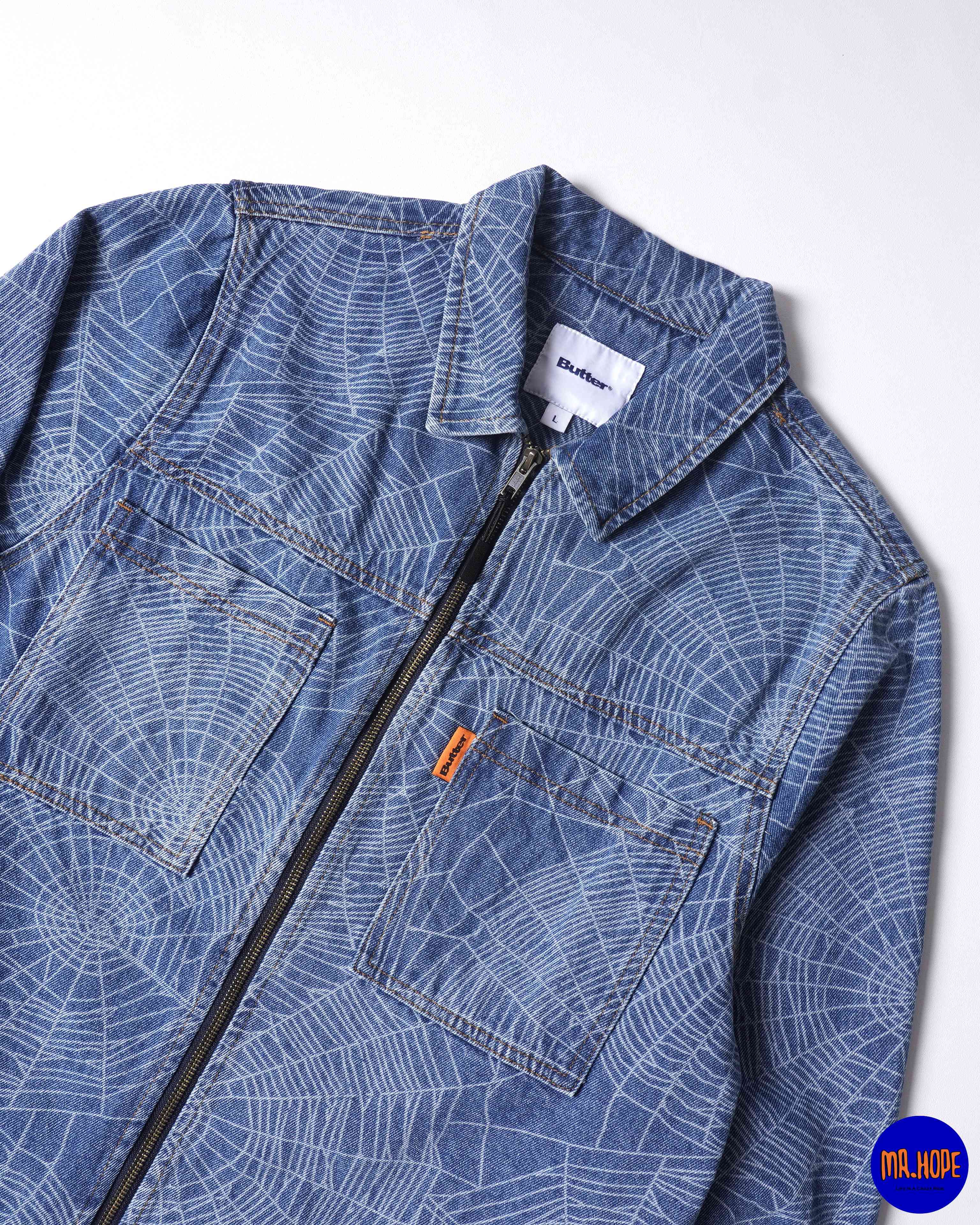 Web Denim Overshirt