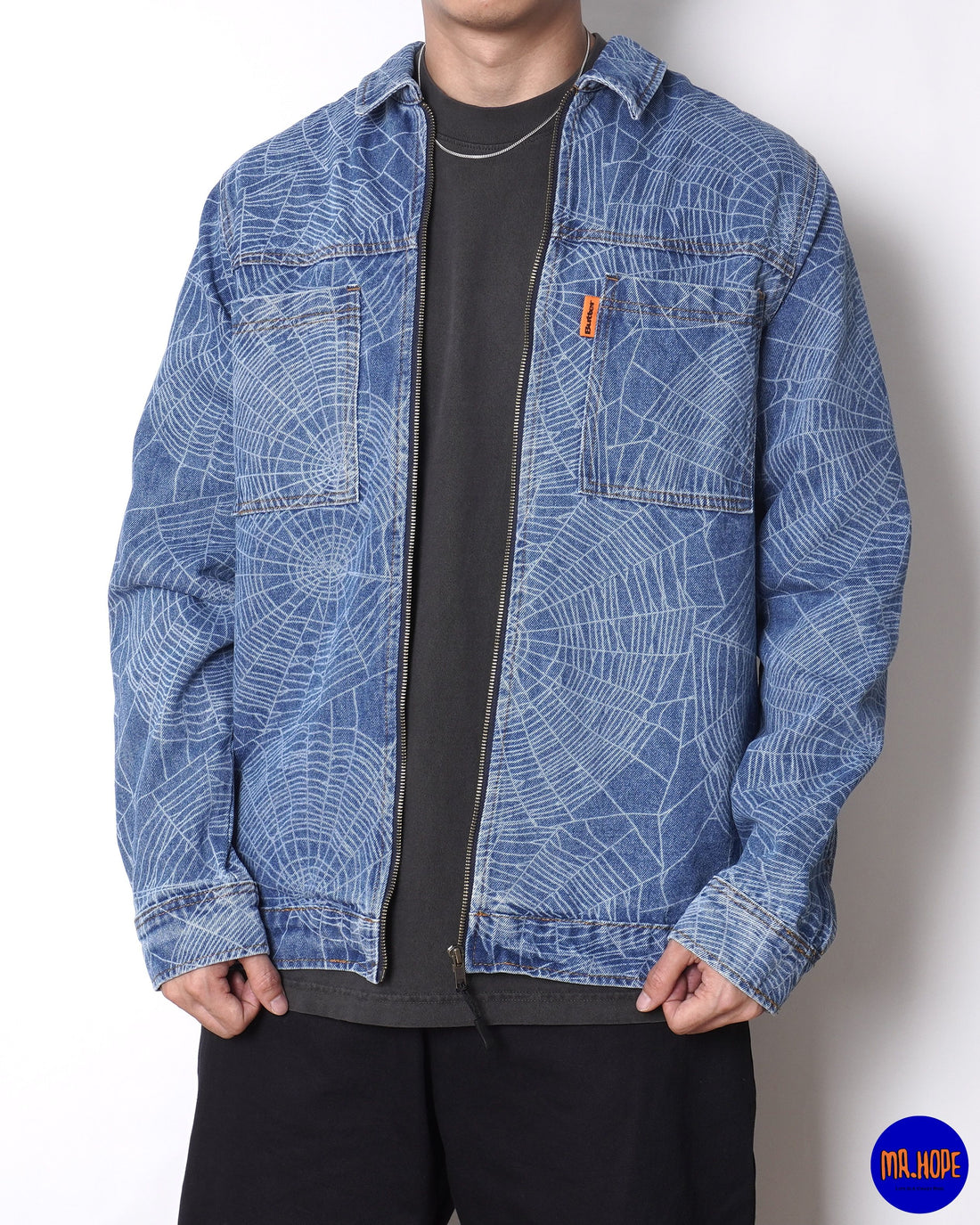 Web Denim Overshirt