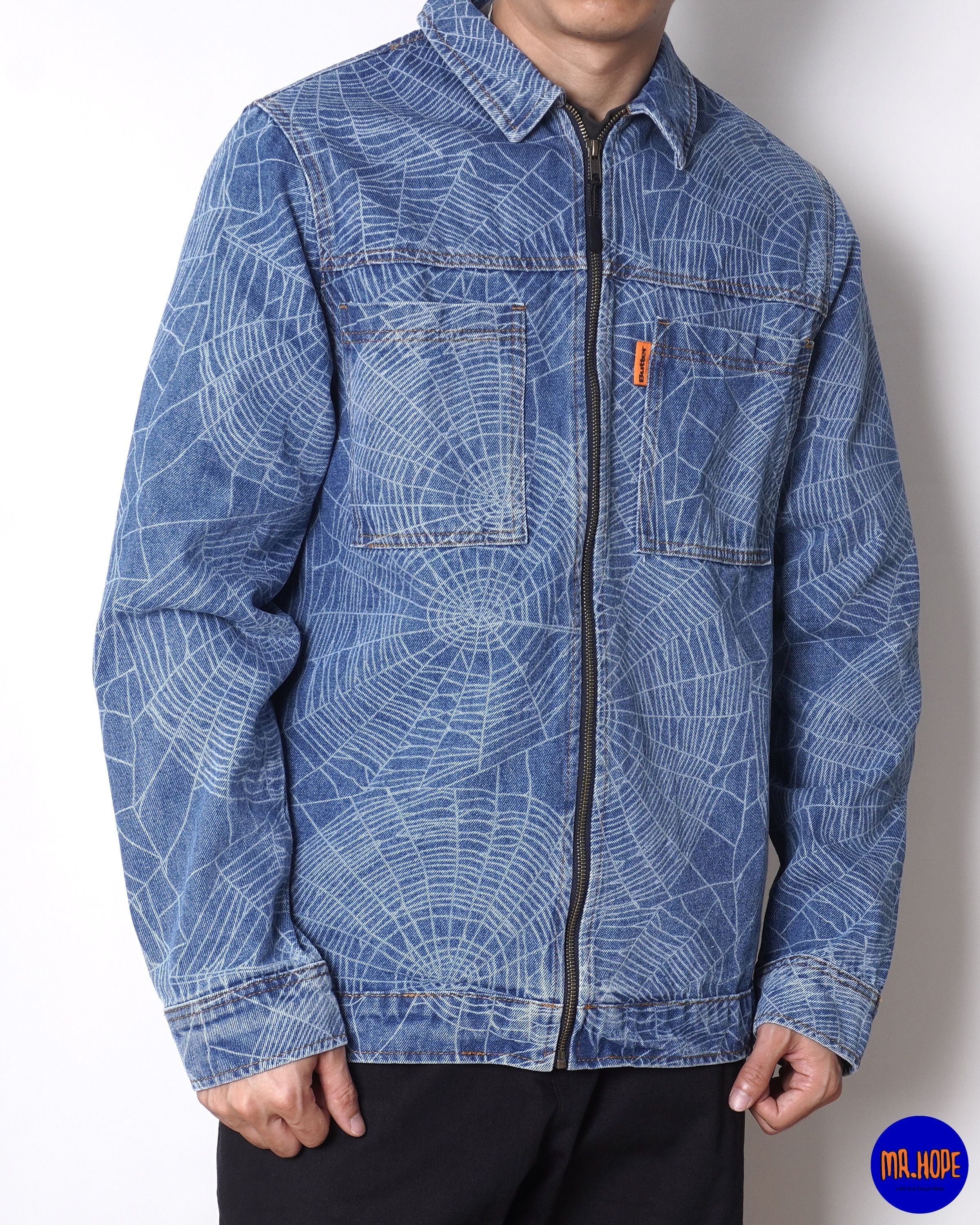 Web Denim Overshirt