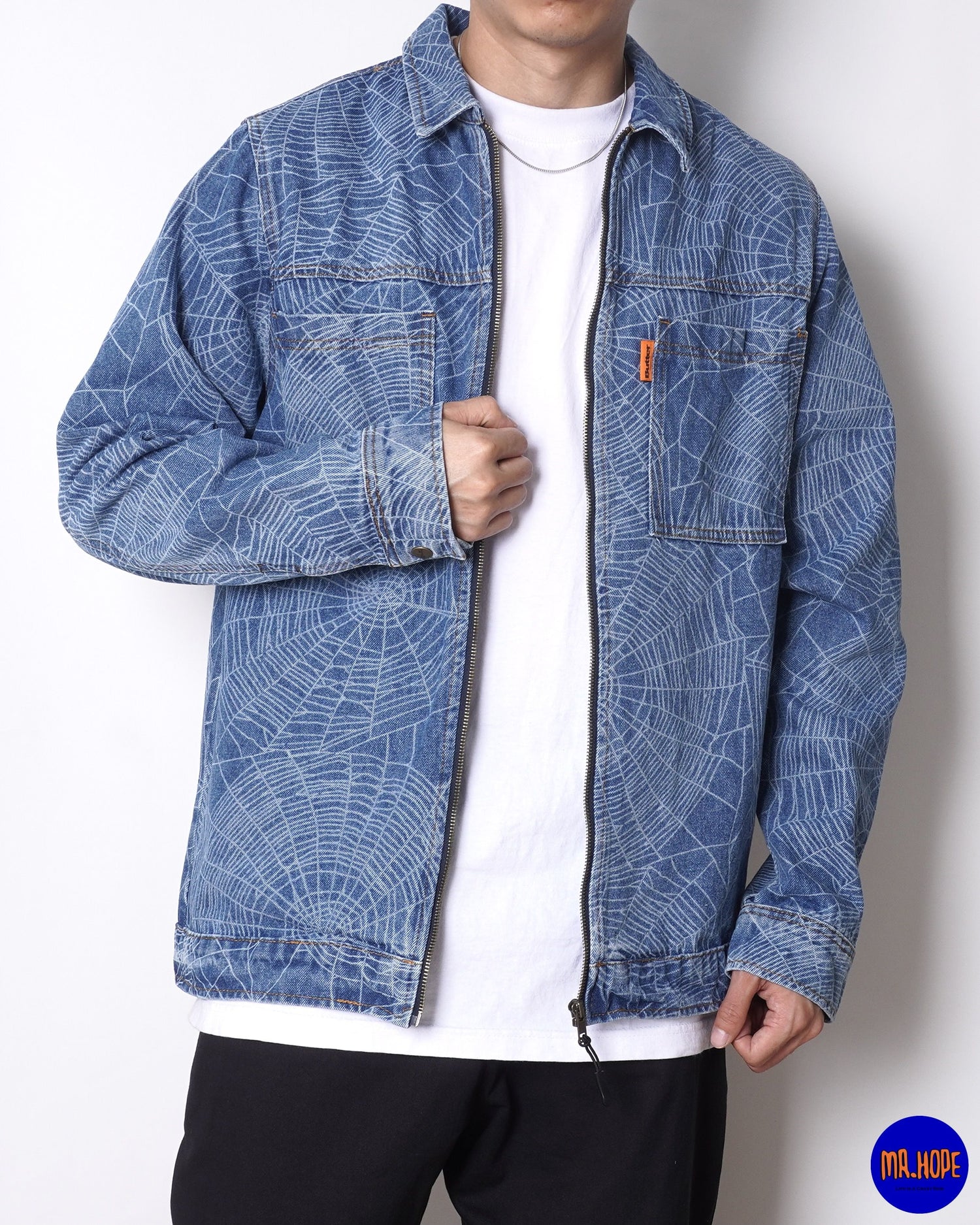 Web Denim Overshirt