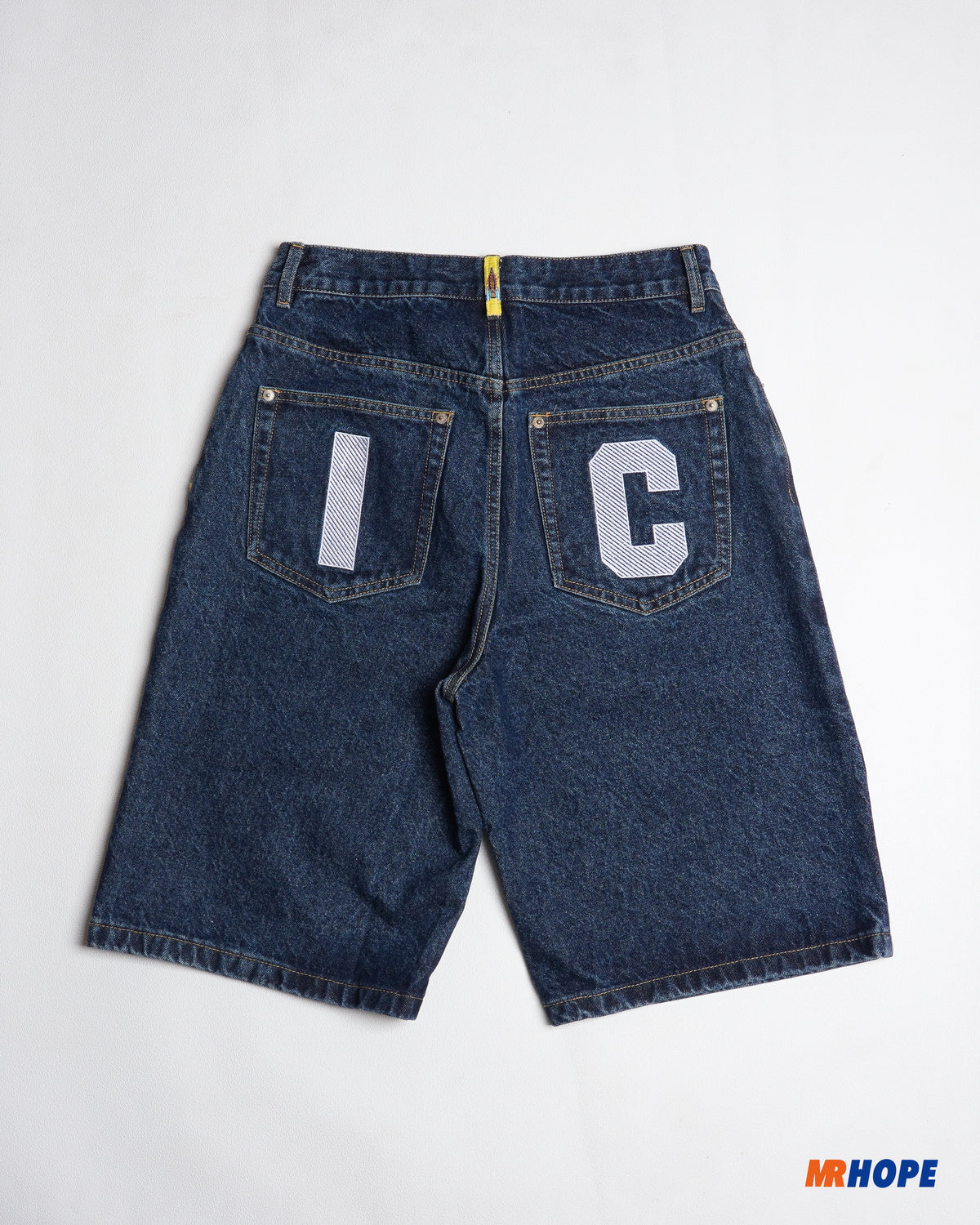 Running Dog Denim Shorts