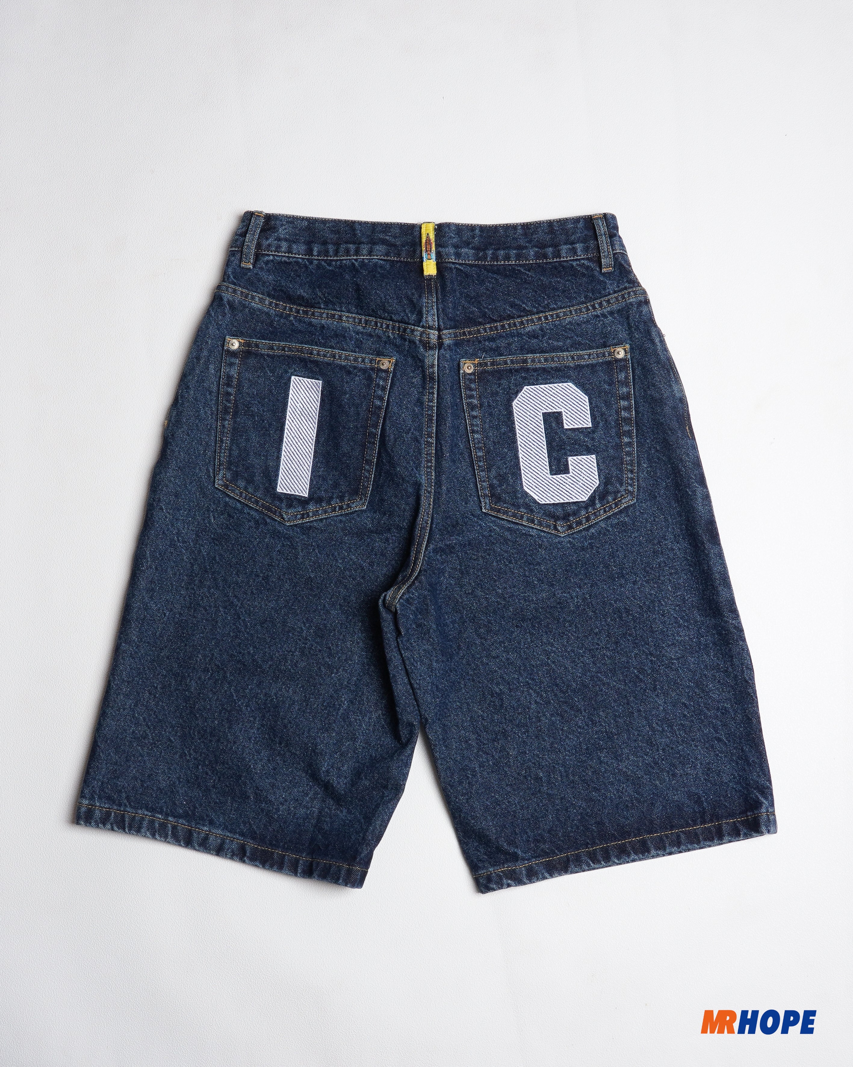 Running Dog Denim Shorts