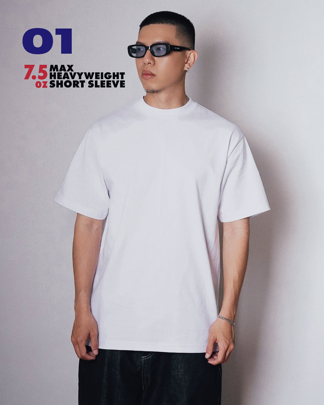 [01] 7.5oz Max Heavyweight T-Shirt