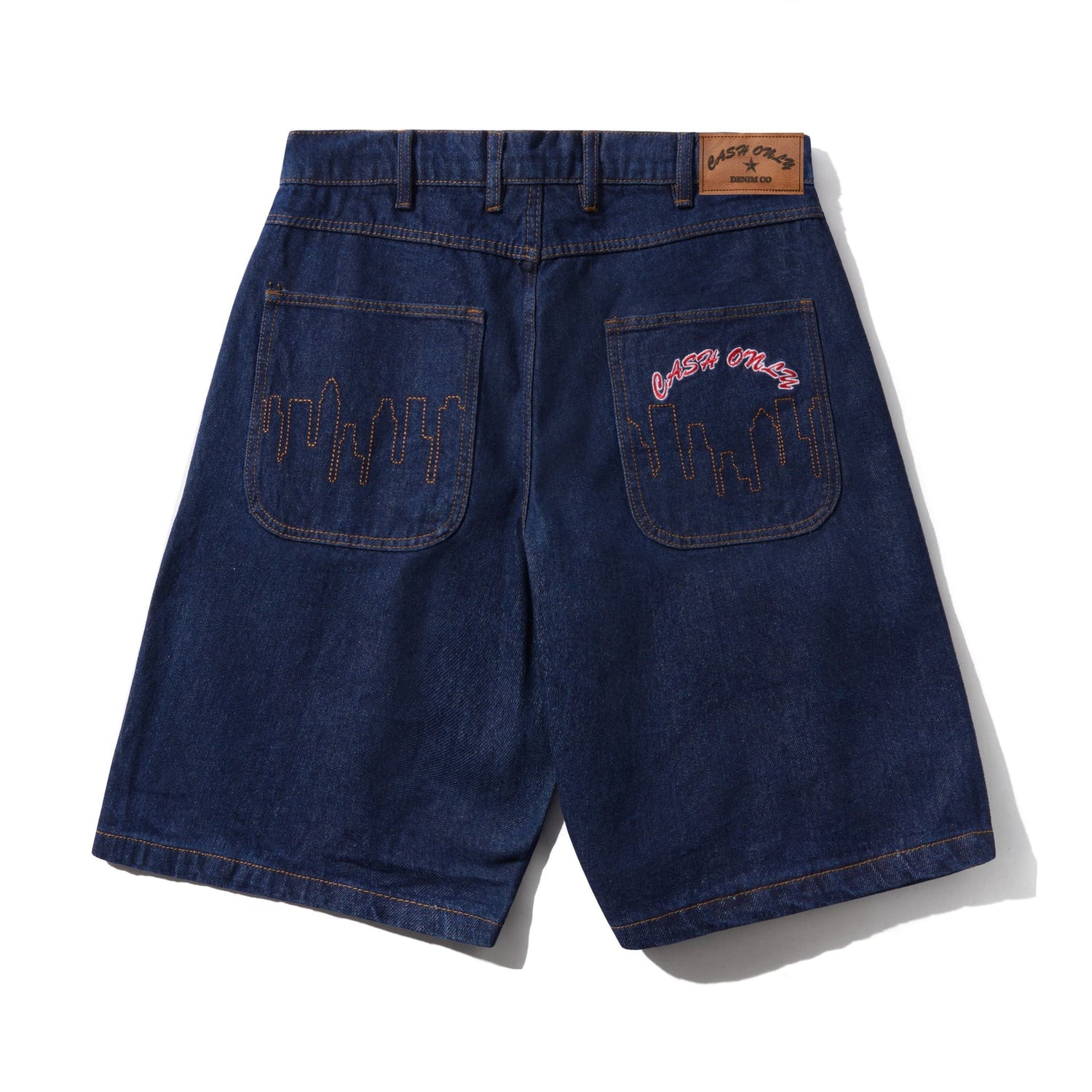 Logo Denim Shorts -🚨7/23(四)晚間20:00準時開賣