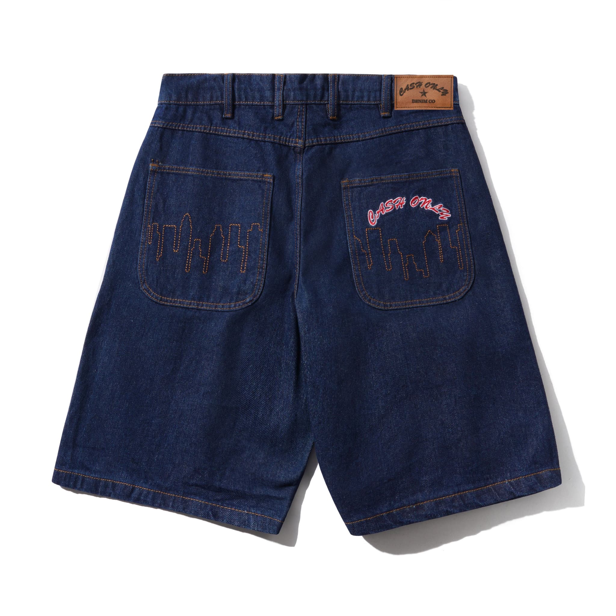 Logo Denim Shorts -🚨7/23(四)晚間20:00準時開賣