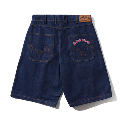 Logo Denim Shorts -🚨7/23(四)晚間20:00準時開賣