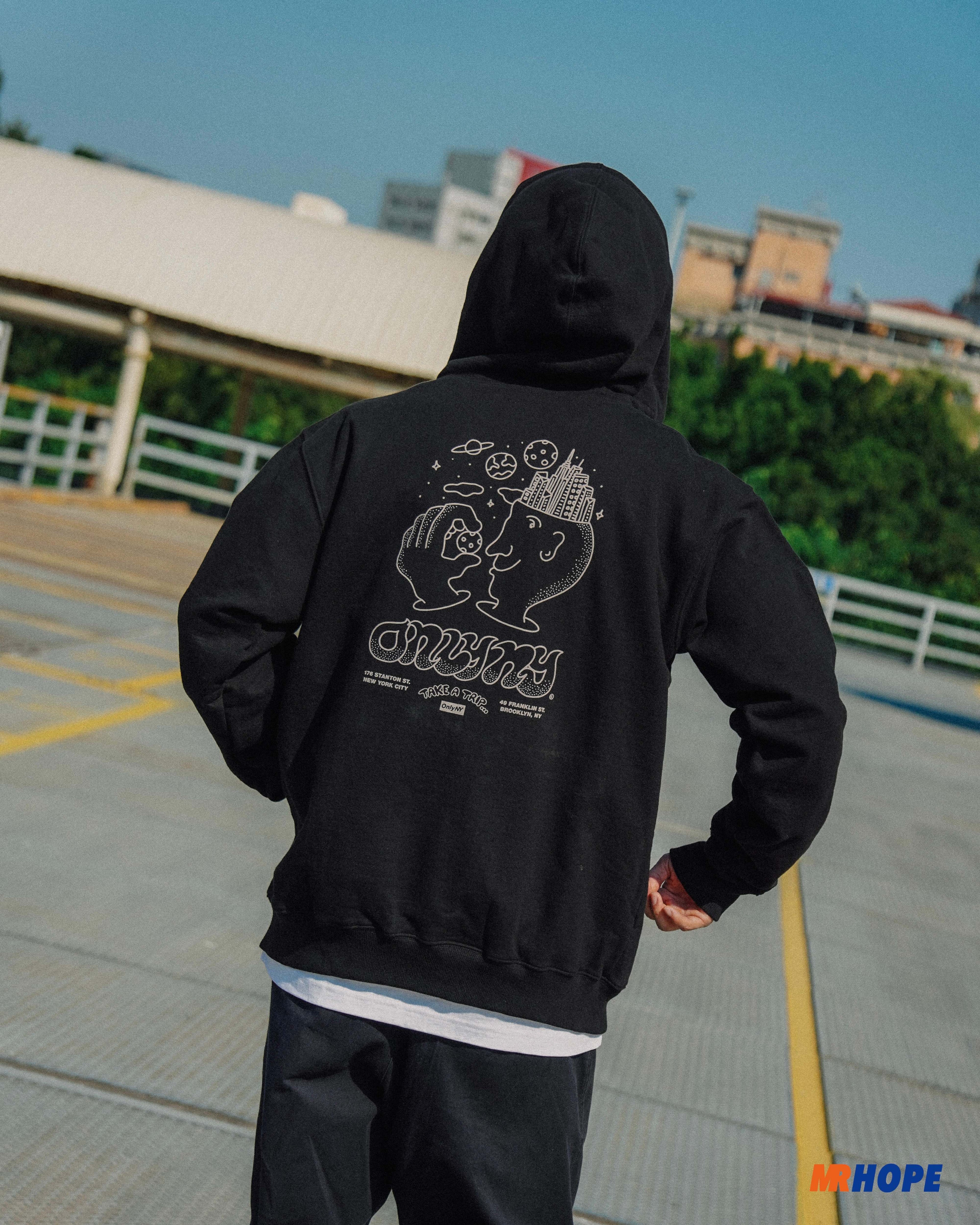 Astral Travelling Zip Up Hoodie