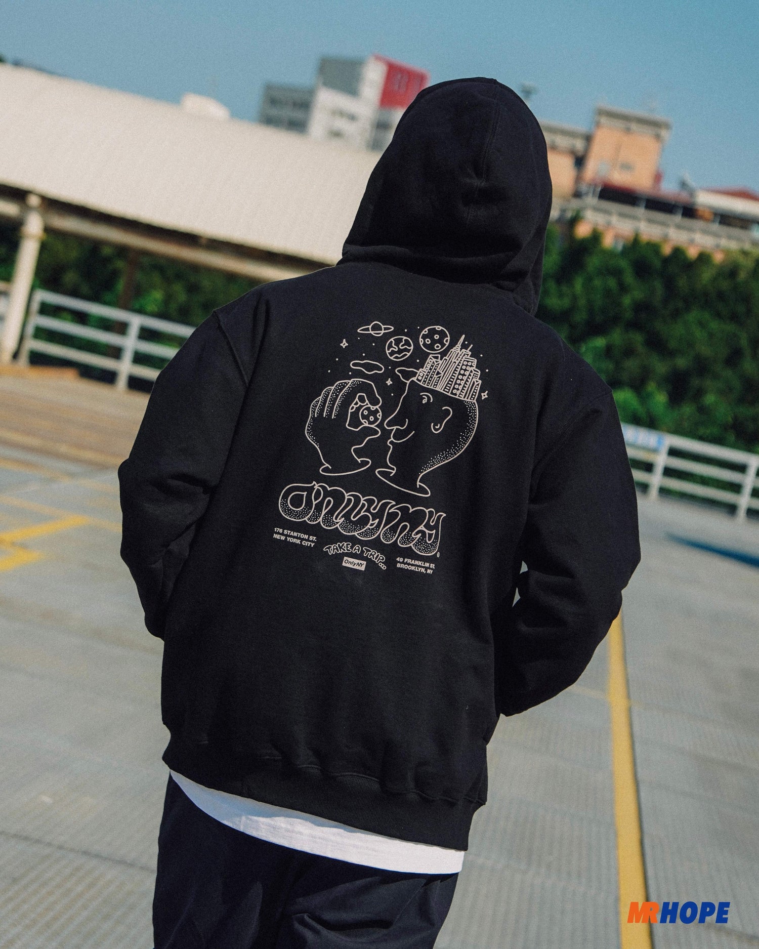 Astral Travelling Zip Up Hoodie