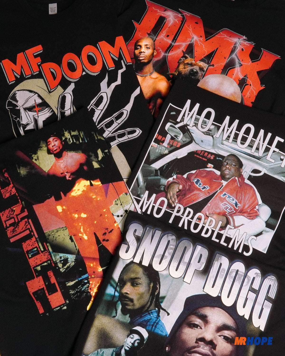2Pac/Biggie/Snoop Dogg/DMX/MF DOOM TEE