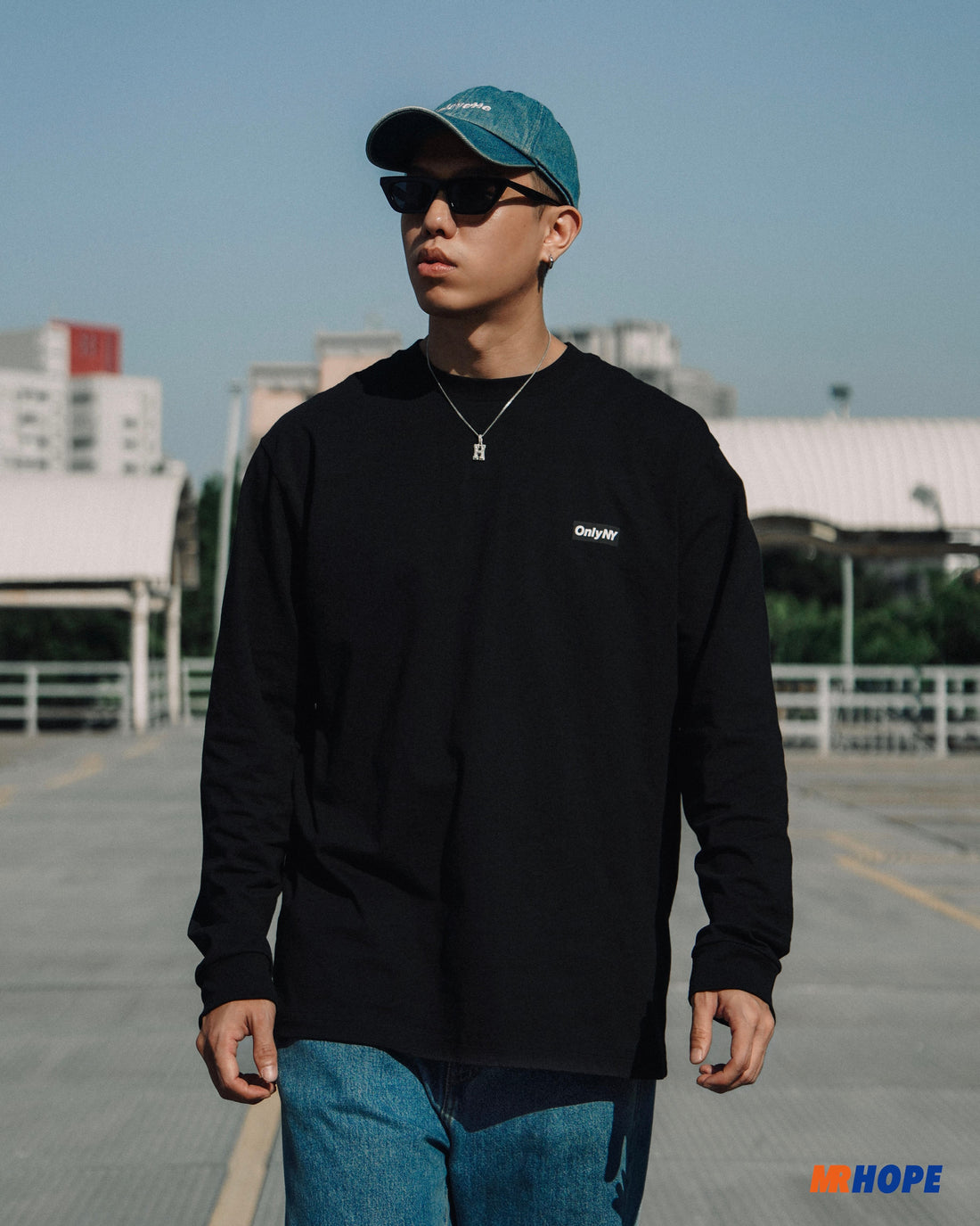 Block Logo Long Sleeve T-Shirt