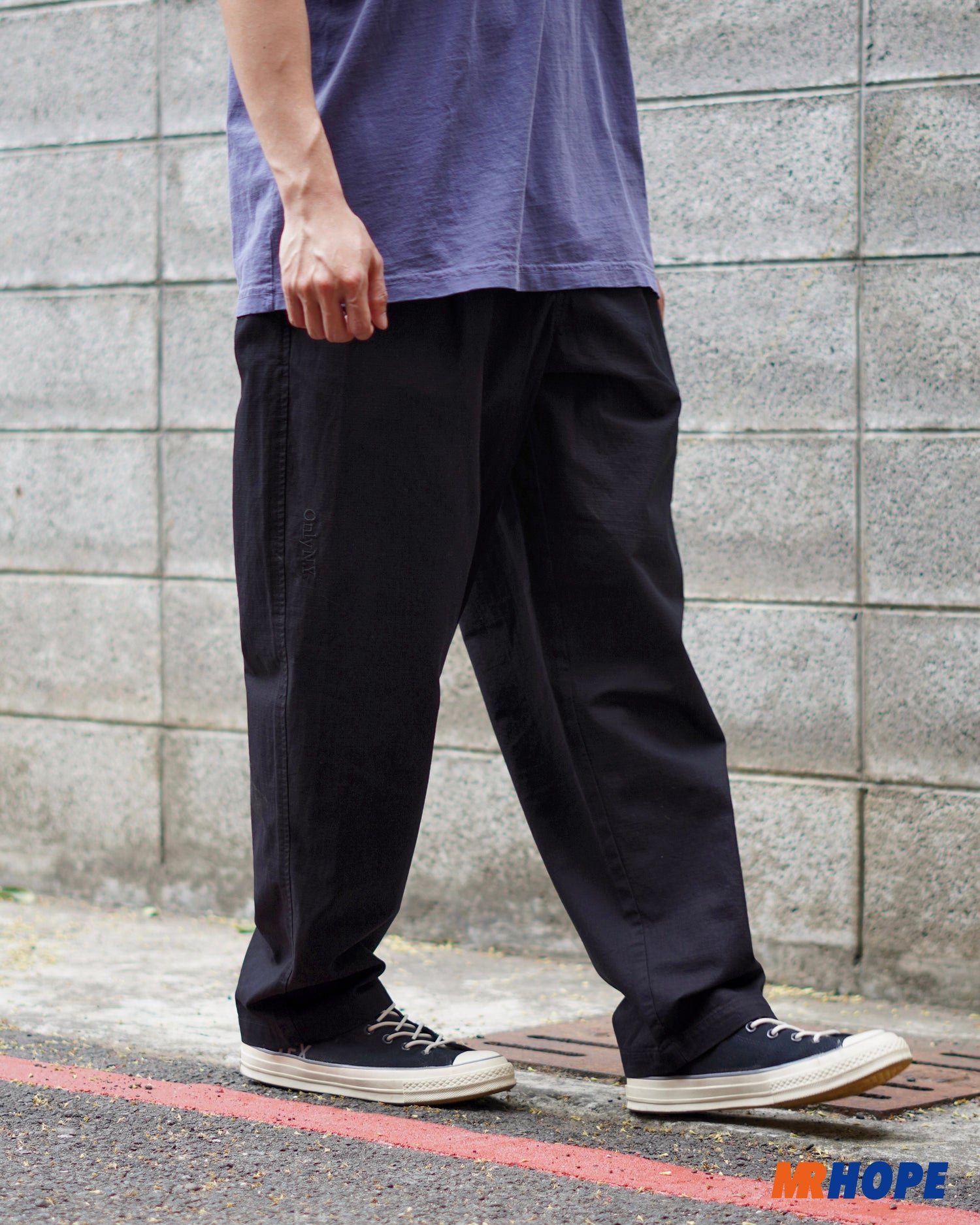 Ripstop Pleated Pant