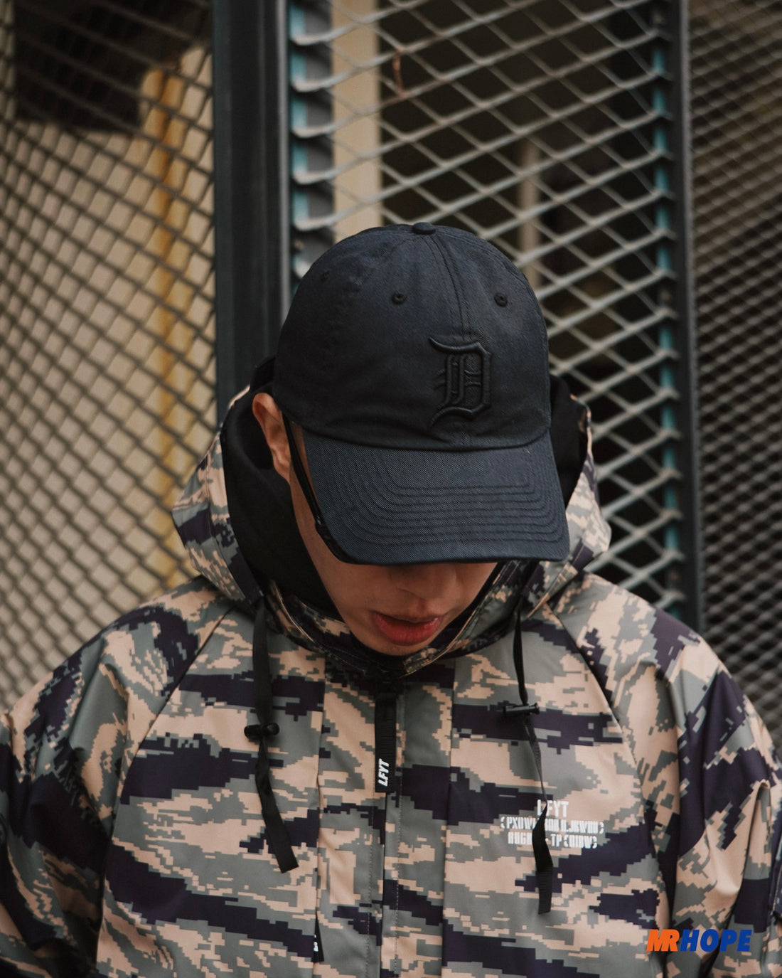 Detroit Tigers All Black Clean up Hat