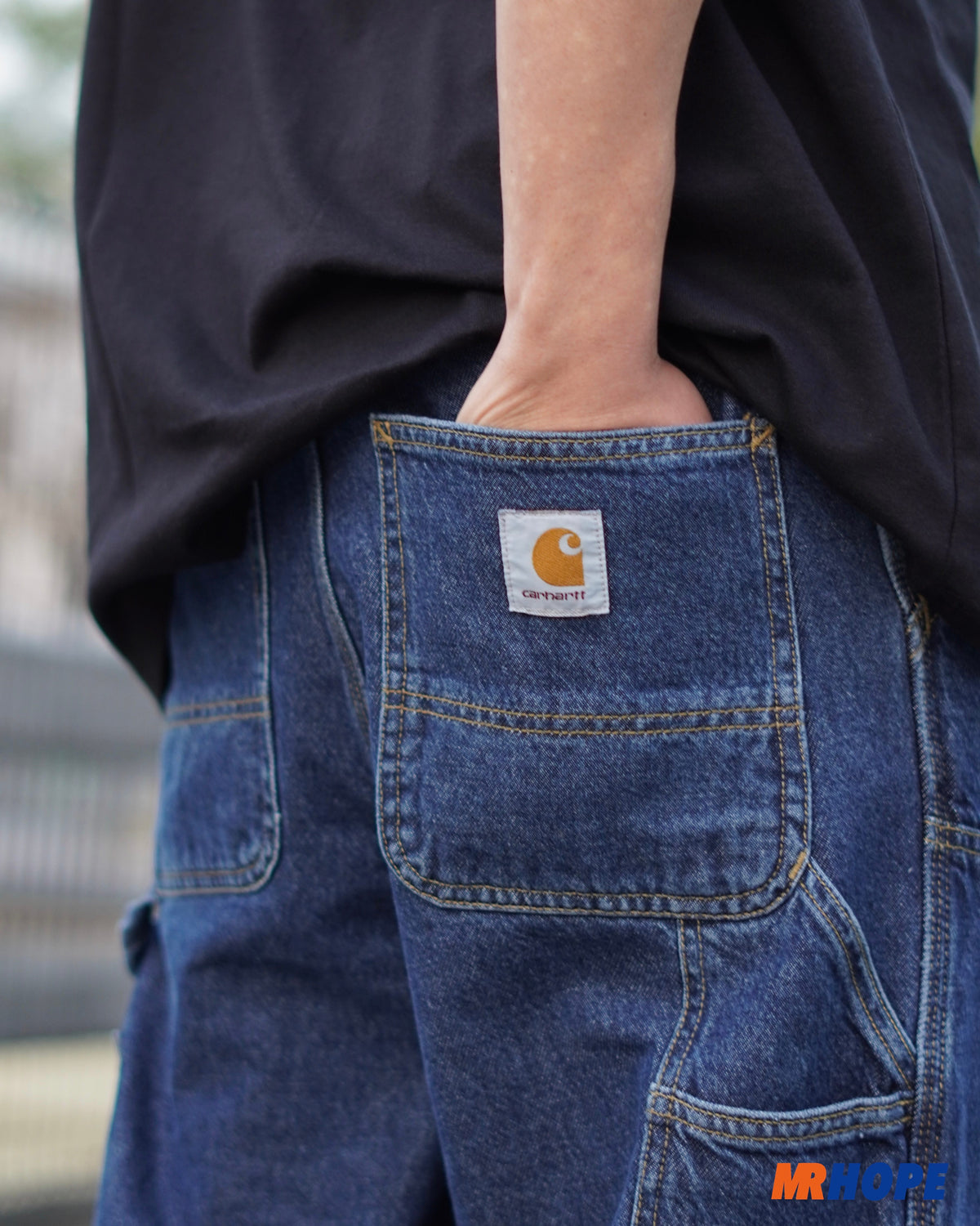 Double Knee Pant-Denim