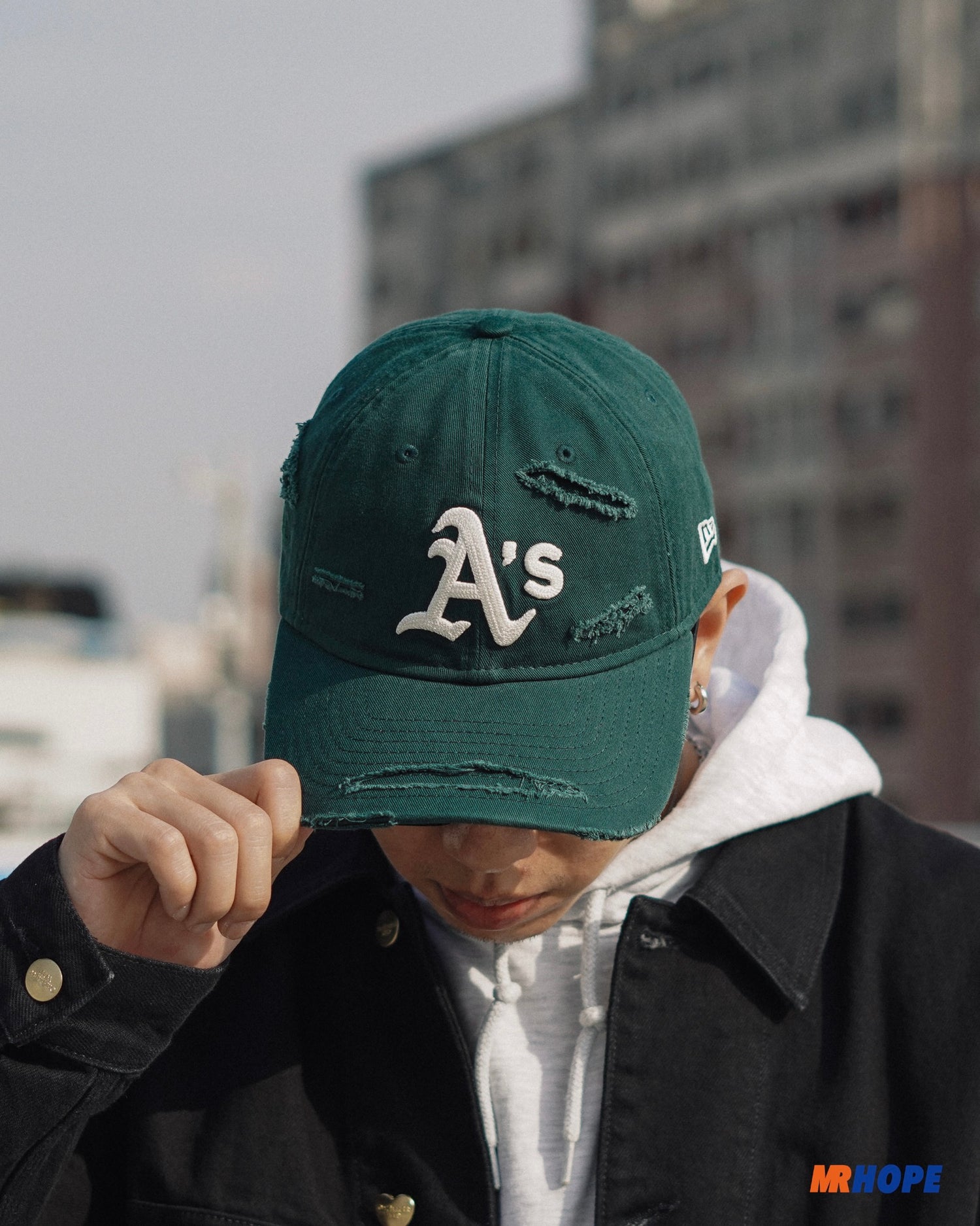 NY Yankees &amp; Oakland  Athletics Washed Distress 9Twenty