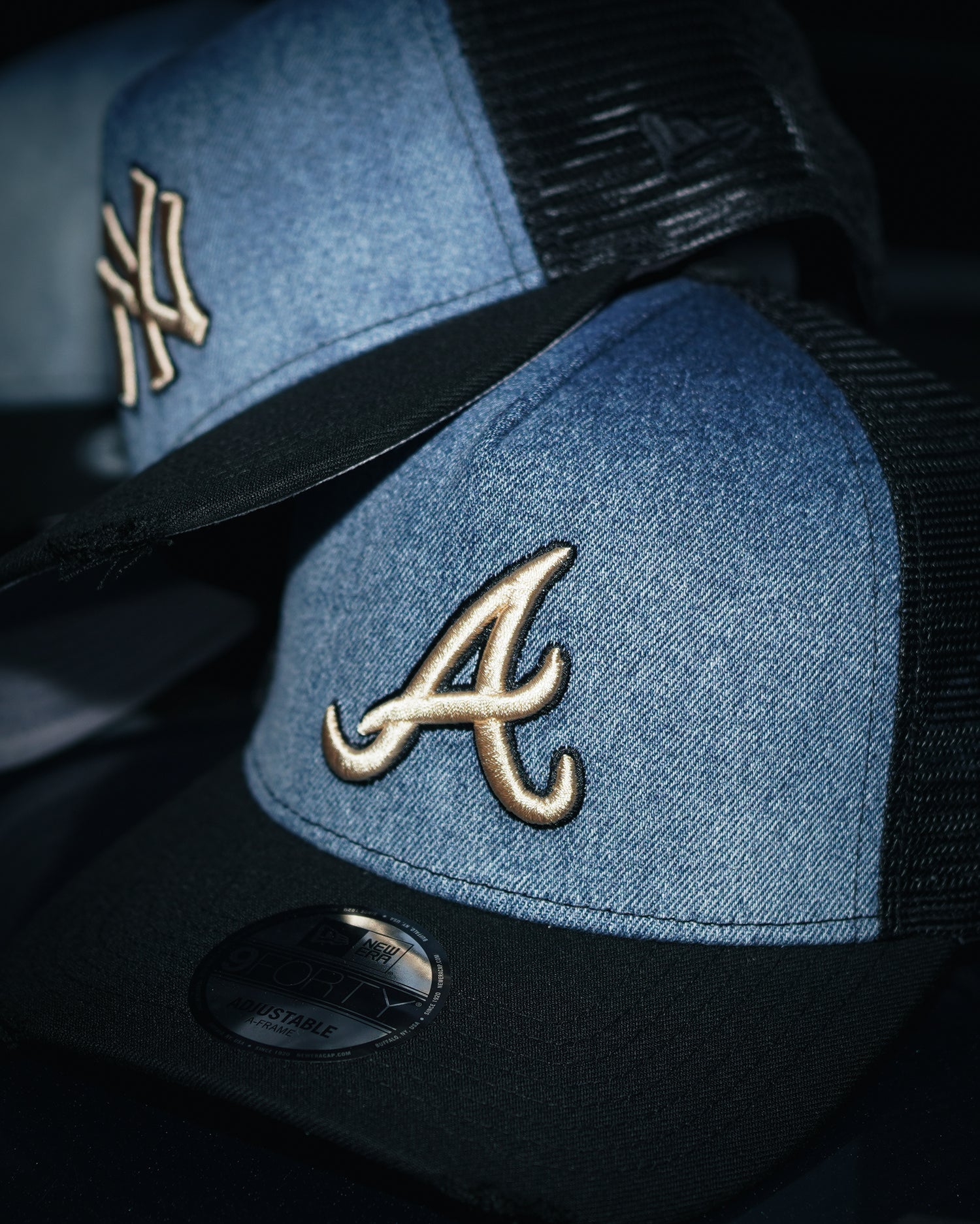 Bleach 9FORTY A-Frame Denim Trucker Snapback