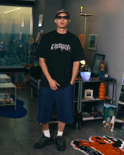 Drummer Baggy Denim Shorts