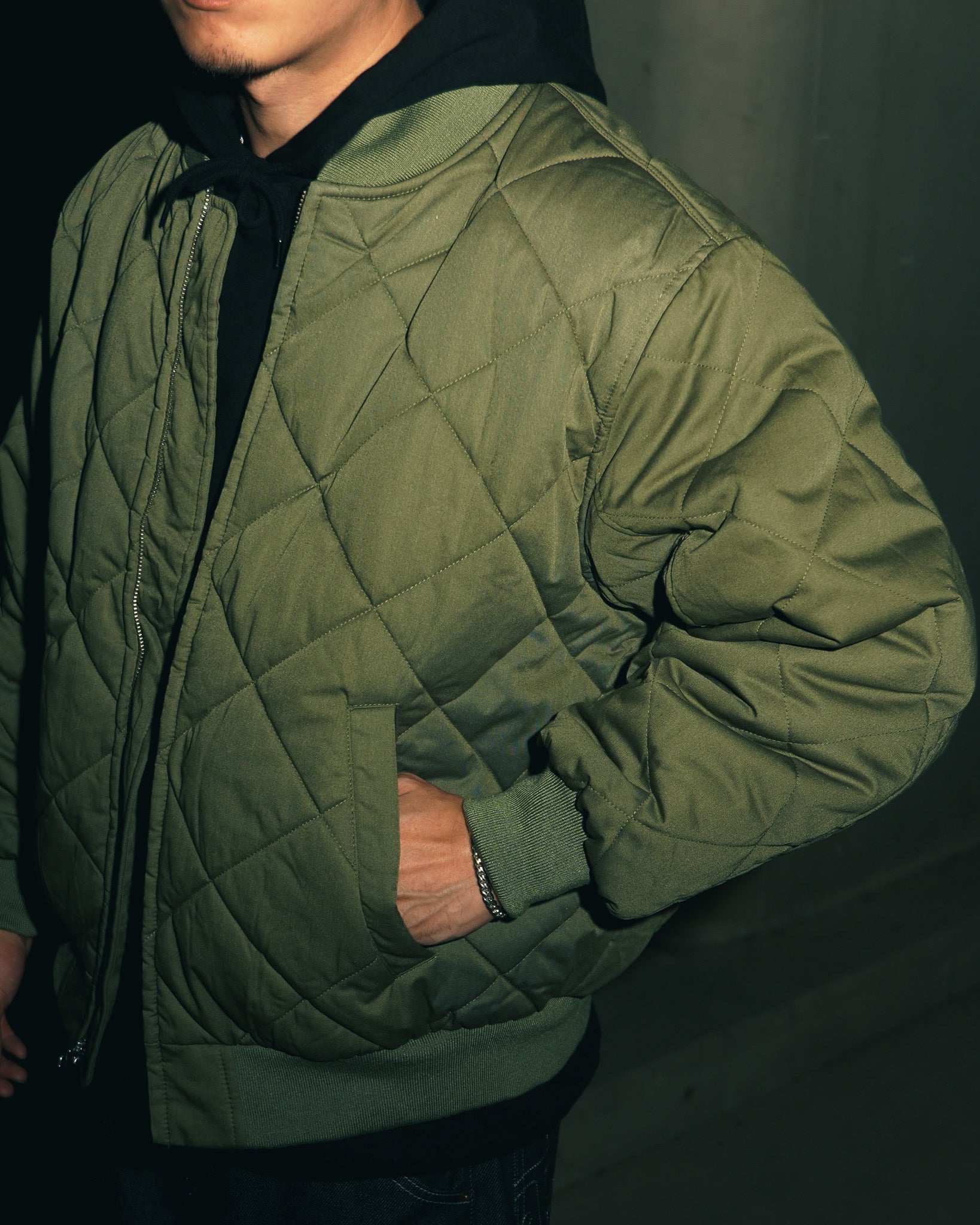 Diamond Quilted Jacket