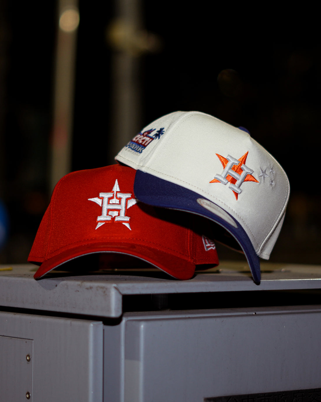 Houston Astros Cacti Park Patch Stars 9Forty A-Frame Snapback Hat