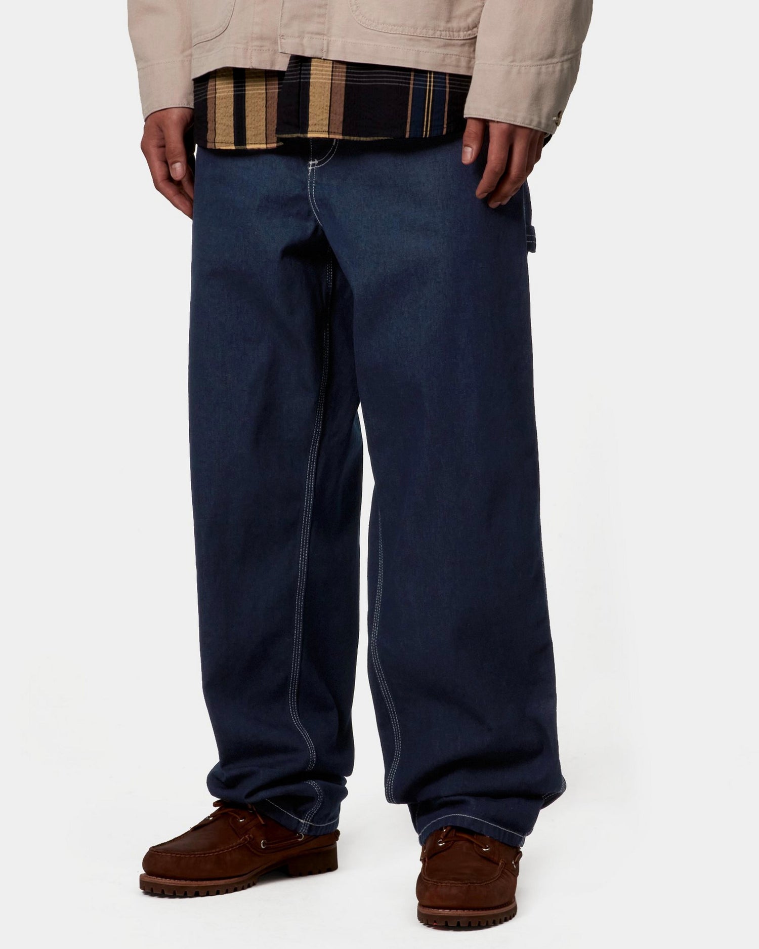 Single Knee Heart Label Pant