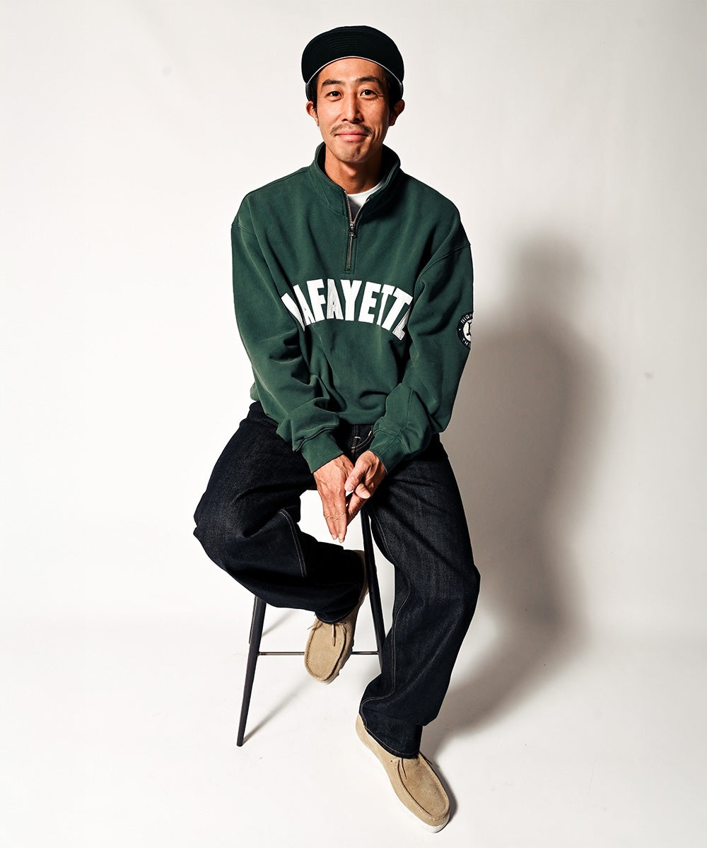 Arch Logo Halfzip Sweatshirt