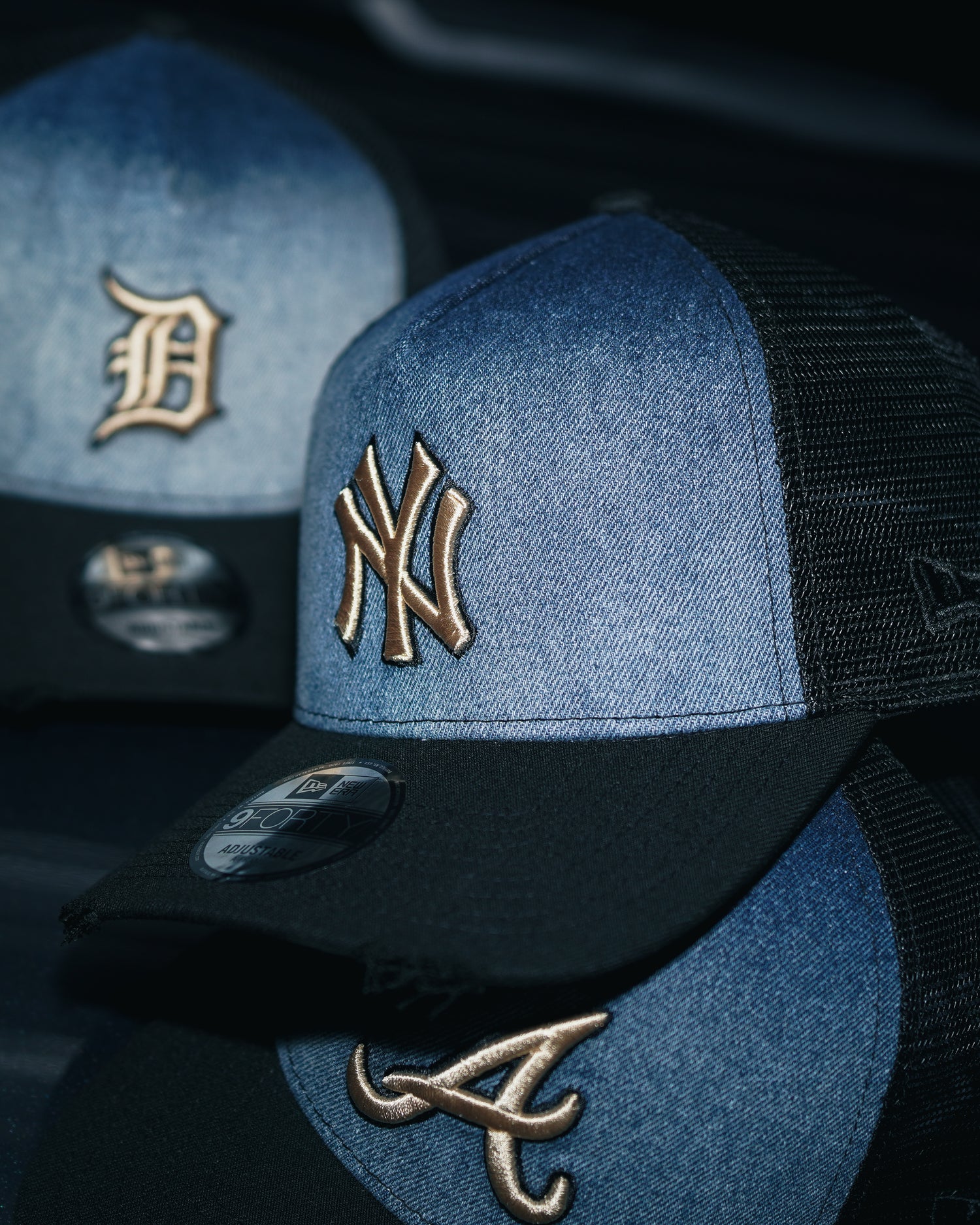 Bleach 9FORTY A-Frame Denim Trucker Snapback