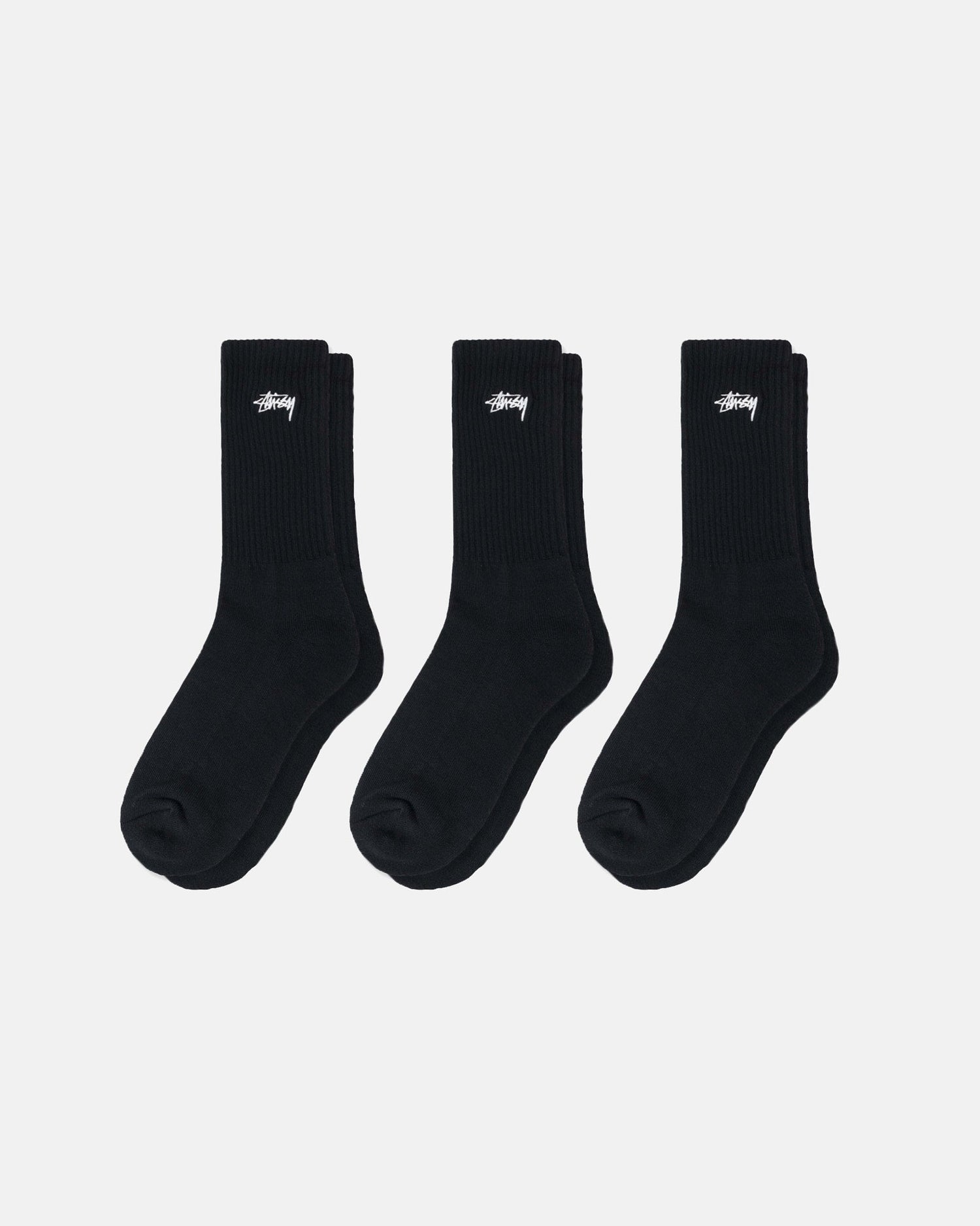 STOCK CREW SOCKS 3 PACK