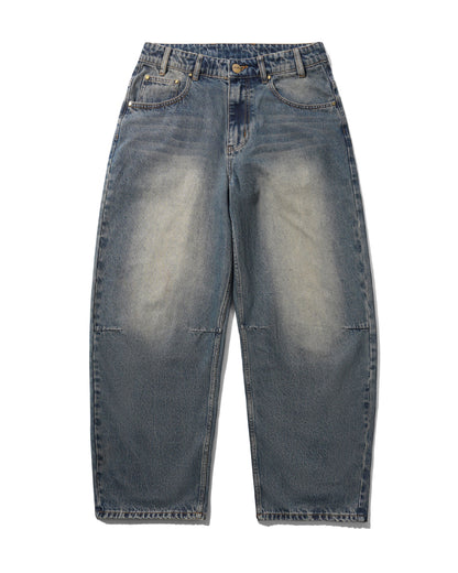 Wide Cut Denim Jeans