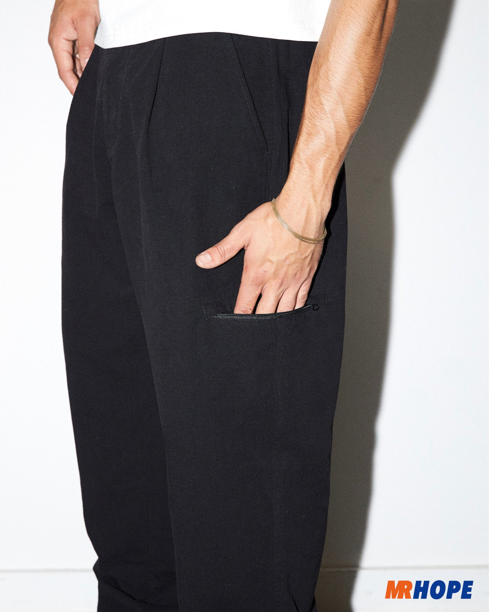 Ripstop Pleated Pant