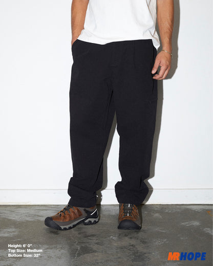 Ripstop Pleated Pant