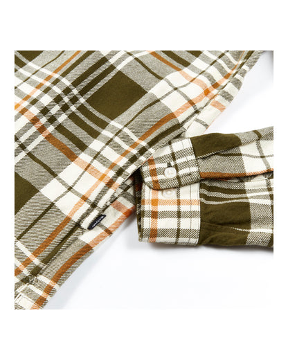 Plaid Twill Zip Shirt