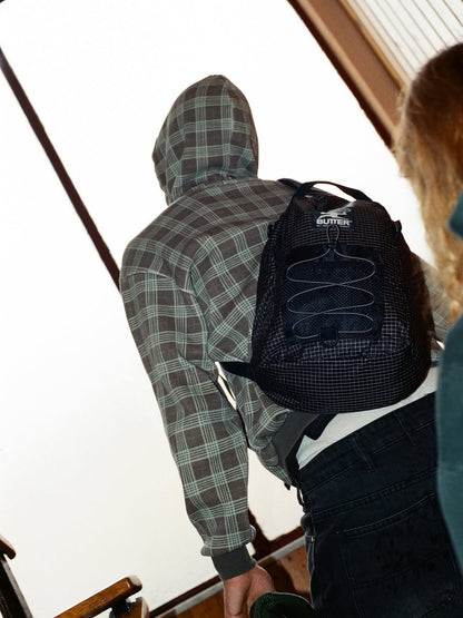 Waffle Zip-Thru Hood