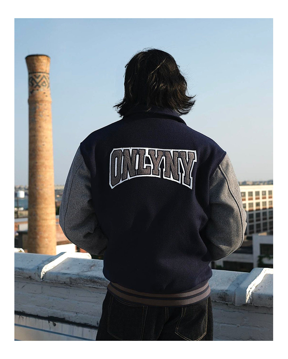 League Melton Wool Varsity Jacket