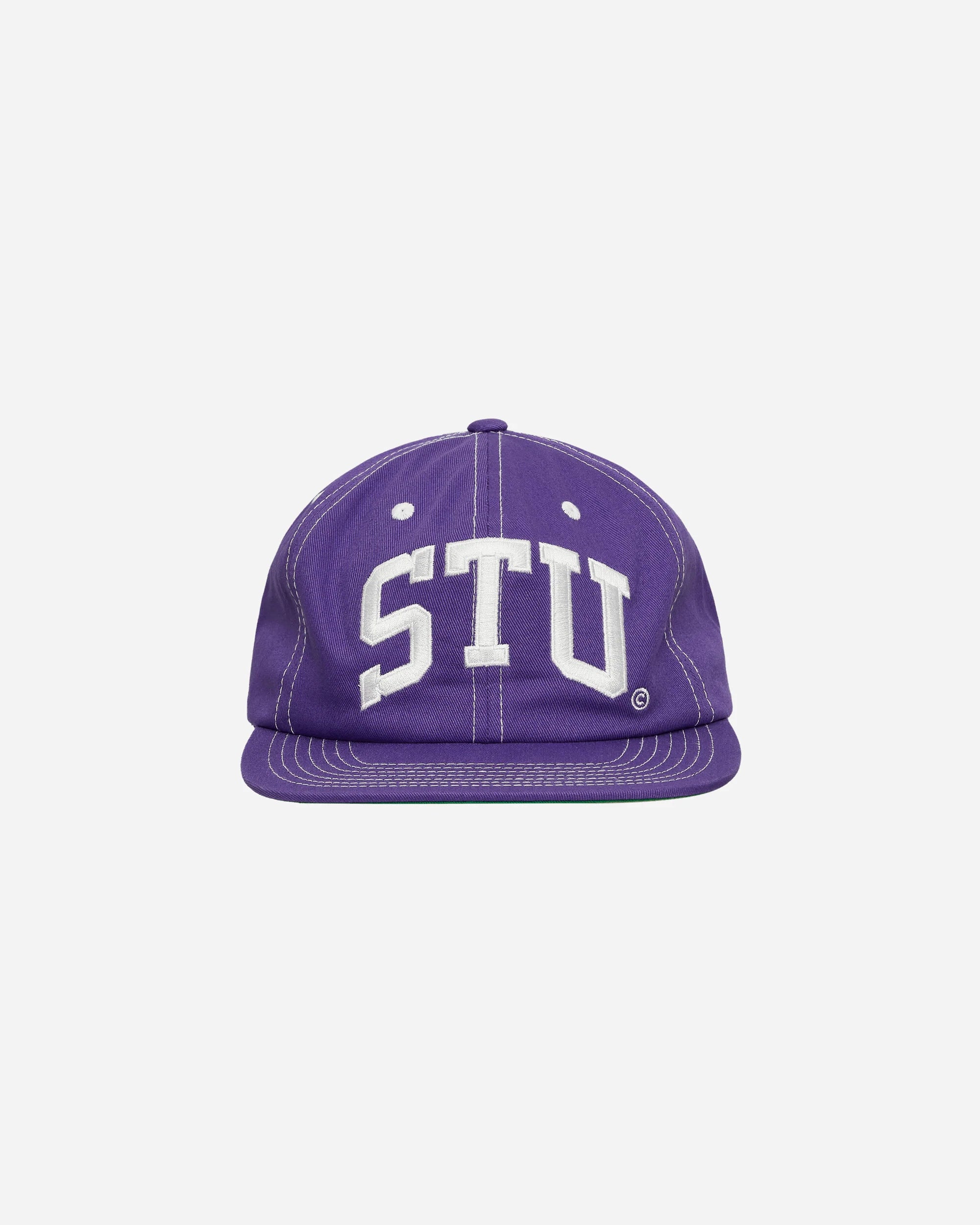 MID-DEPTH STU ARCH STRAPBACK CAP