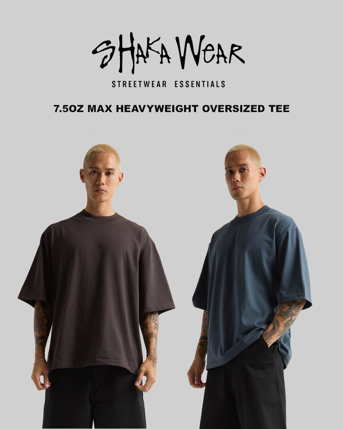 [03] 7.5oz Max Heavyweight Oversized Tee